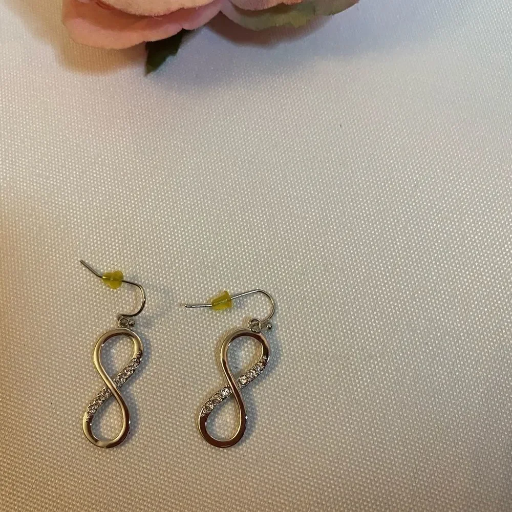🎊Swarovski Crystal Drop silver Earrings